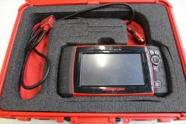 A pre-owned Snap-On Sollus Ultra full function scan tool (Model: EESC318, item is untested).