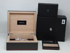 An as new Ferrari 812GTS Humidor Cigar key display box.