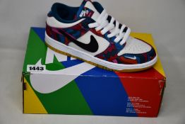 A pair of as new Nike SB Dunk Low Pro QS (UK 4.5).