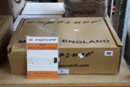 An as new Exposure 5010 Mono Power amplifier.