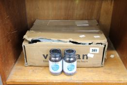 Twenty five jars of assorted Viridian supplements to include B-Complex B12 and L-Theanine and