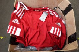 Twenty as new Adidas Squad 21 jersey tops (All M).