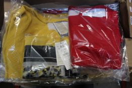 Eight assorted as new Rabe jumpers and two scarves.