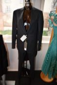 An as new Canali lined suit (Size 48? - RRP £750).