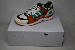A pair of as new Adidas ZX 10000 Krusy Burger sneakers (UK 10.5).