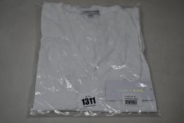 Six as new Cotton Citizen standard V-neck T-shirts (1 x , 2 x S, 1 M, 2 x L - RRP £35 each).