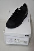 A pair of as new Prada Adidas Superstar sneakers (UK 8.5).
