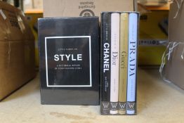 Seven as new and sealed 'The Little Guides to Style: A Historical Review of Four Fashion Icons' book