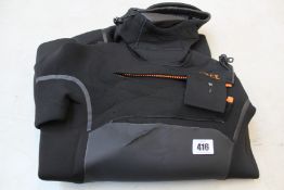 A SRFCE hooded wetsuit in size ST.