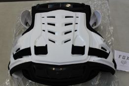 An as new Fox Raptor full body coverage armoured vest in size S/M.