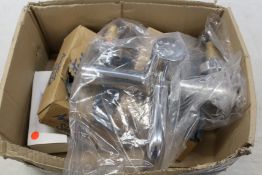 An Armitage Shanks Markwik 21 Thermostatic Panel Mounted Basin Mixer Tap.