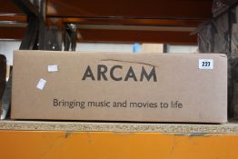 An as new Arcam ST60 network streamer (Unit only, no power cables).