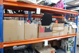 Six boxes of assorted miscellaneous items to include soft toys, Lego, Scentsy wax melts, ceramics