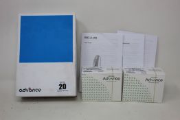 Two boxed Specsavers Advanced RIC LI 819 hearing instruments (HA RIC 819 SLV).