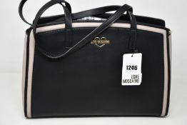 An as new Love Moschino bag.