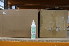 A large quantity of Pets Purest - Ear Pro (Approximately 100 x 250ml, BB: 12/24).