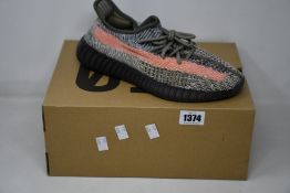 A pair of as new Adidas Yeezy Boost 350 V2 (UK 8).