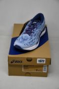 A pair of women's as new Asics Gel-Cumulus 23 trainers (UK 5.5).