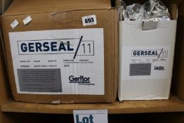 Forty 290ml tubes of Gerseal 11 sealants.