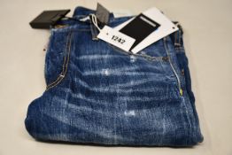A pair of as new DSquared2 Cool Guy jeans (TG 50).
