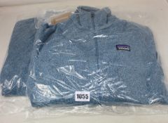 Two women's as new Patagonia Better Sweater jackets (S, M - RRP £110 each).