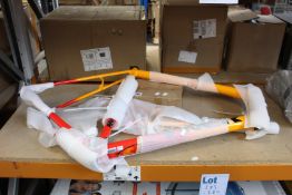 A Trek Emonda ALR Frameset 64cm in Radioactive Red to Marigold.