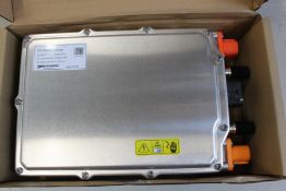 A boxed as new Valeo EV250035 On Board Battery Charger for EVs.