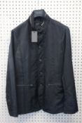 A men's as new John Varvatos jacket in black (Size 50 - RRP £1048).