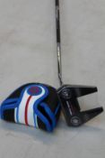 An as new Odyssey Triple Track Seven Stroke Lab putter 35 (RH).