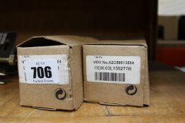 Two VDO Fuel Injectors (03L130277B - A2C59513554).