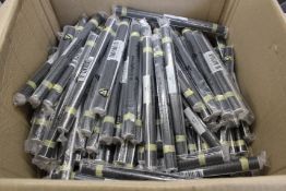 A large quantity of Trixes Digiflex self adhesive 3D carbon fibre car stickers (Approximately 100