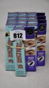 Thirteen as new Benefit 3D Browtones eyebrow enhancers (Rich purple).