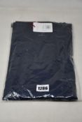 Three men's as new Derek Rose London navy long sleeve T-shirts (L - RRP £100 each).