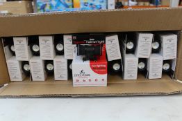 A quantity of as new Brightside 2-in-1 front and back LED helmet lights (Approximately 40).