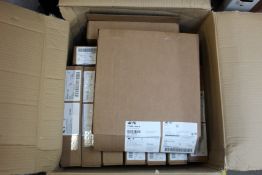 Ten boxed as new TE Connectivity 100M Spools in White (1000M total).