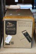 Ten boxed as new Uten bluetooth body fat scales.