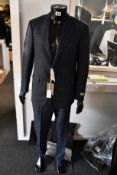 An as new Canali lined suit (Size 48? - RRP £870).