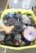 A large quantity of miscellaneous weights and related.