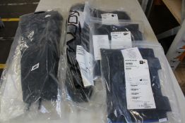 Two as new DonJoy Fast Fit Trom in size M and three Procare Reddie Braces, sizes 1x XL, 2x XXL.