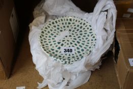 Twelve Dudson Finest Vitrified small plates.