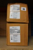 Four Raychem T-100 Splice/Tee Kits.
