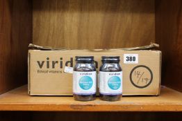 Twenty five 650mg jars of Viridian Betaine HCI supplements.
