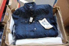 Five assorted as new G-Star Raw denim jackets.