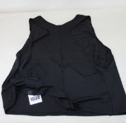 Five as new LuluLemon Lab crop mesh train tanks (Sizes 1 x 6, 2 x 8, 2 x 12 - RRP £68 each).