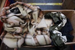 A quantity of children's as new Abercrombie & Fitch clothing to include coats and tops (18 items-