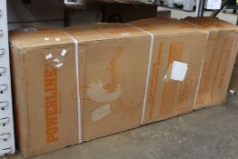 A Powerline PFID125X flat incline/decline folding bench.