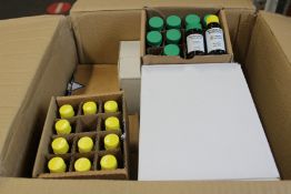 A large quantity of assorted as new Moebius grease and lubes (For watch repairs) to include