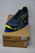 A pair of men's as new Asics Gel-Trabuco 9 trainers (UK 12).