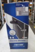 Two as new Triton 8.5 kw electric showers.