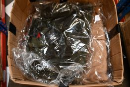 Two Caterpillar corduroy bomber jackets (M), two Caterpillar checked outdoor jackets (M) and a